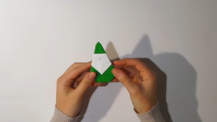 Christmas Origami Santa Claus